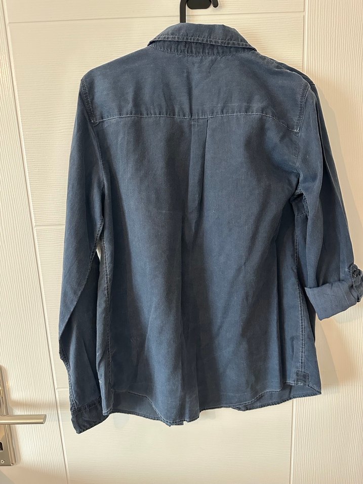 Mavi Jeans Kot/Denim Slim Fit Gömlek - Görsel 2