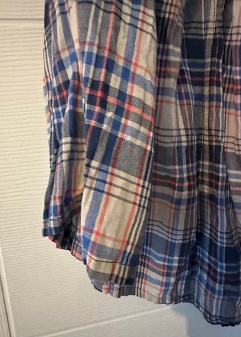 Collezione Mavi Ekose Flanel Gömlek - Görsel 4