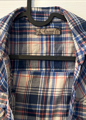 Collezione Mavi Ekose Flanel Gömlek - Görsel 3