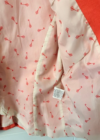 Koton Blazer Ceket / Mercan Rengi - Görsel 4