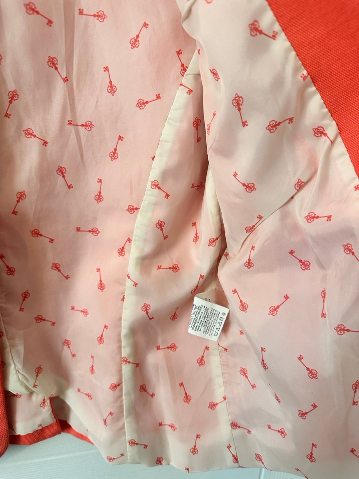 Koton Blazer Ceket / Mercan Rengi - Görsel 4