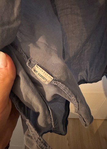 Mango Casual Mavi Kadın Gömlek - Görsel 4