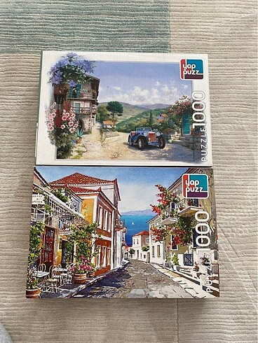 2 Adet 1000 Parça Puzzle