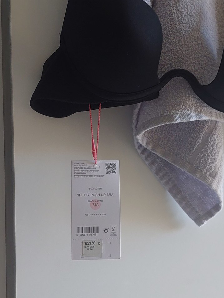 Siyah penti dekolte Sütyen - Görsel 4