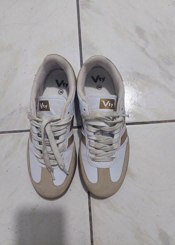 Beyaz Kadın Spor samba tarz - Görsel 4