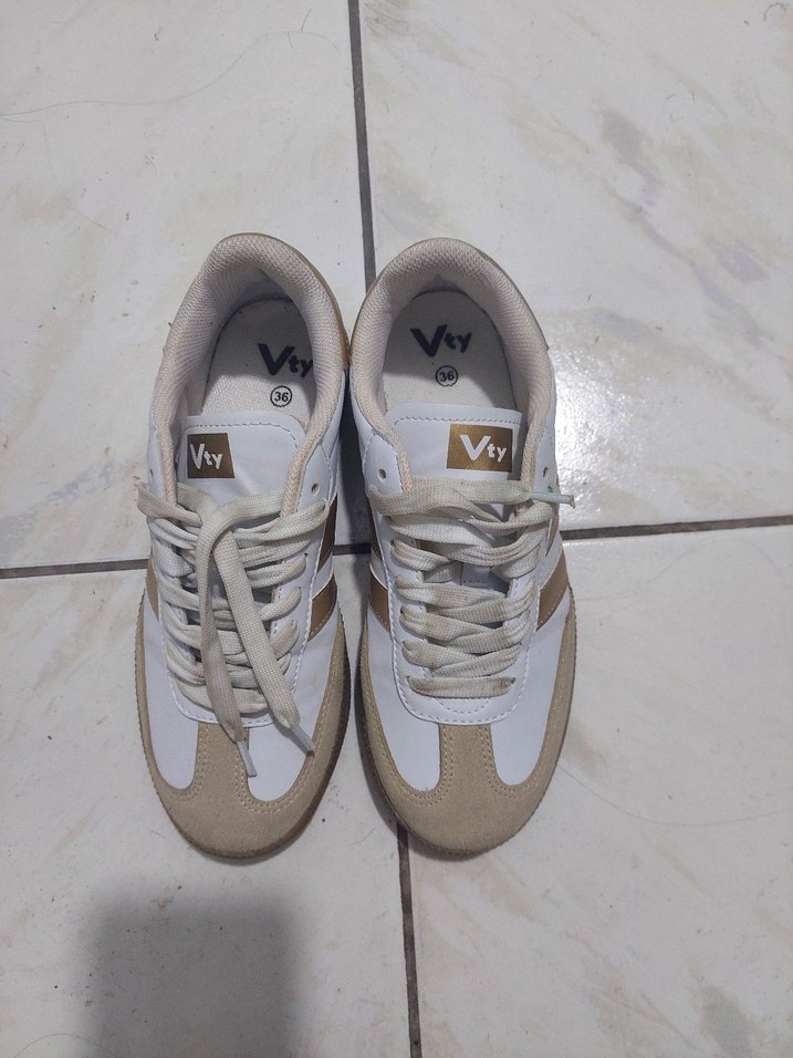 Beyaz Kadın Spor samba tarz - Görsel 4