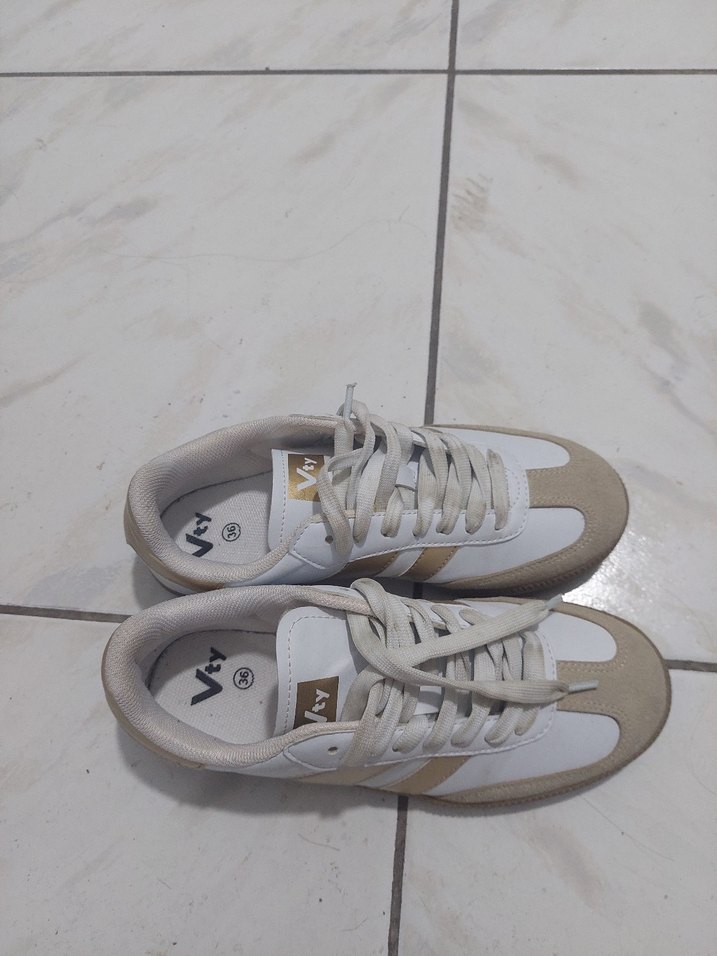 Beyaz Kadın Spor samba tarz - Görsel 5