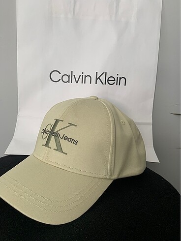 Beden camel Renk CALVIN KLEIN UNISEX ŞAPKA