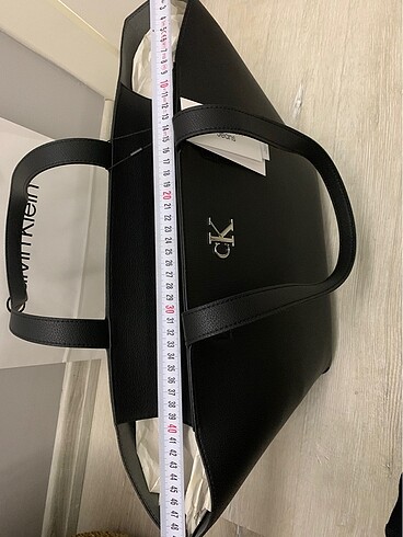  Beden siyah Renk Calvin Klein Shopper Çanta