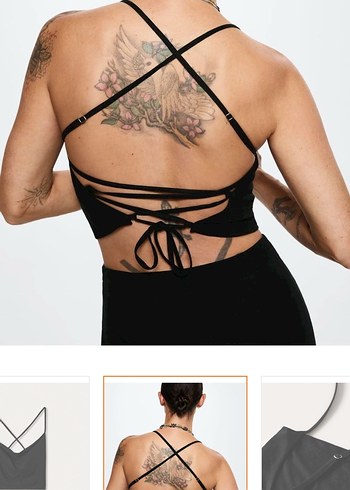 Mango sırt dekolteli bluz - Görsel 3