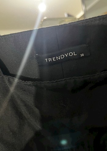 Siyah Halter Yaka Kemerli Uzun Tulum - Görsel 3