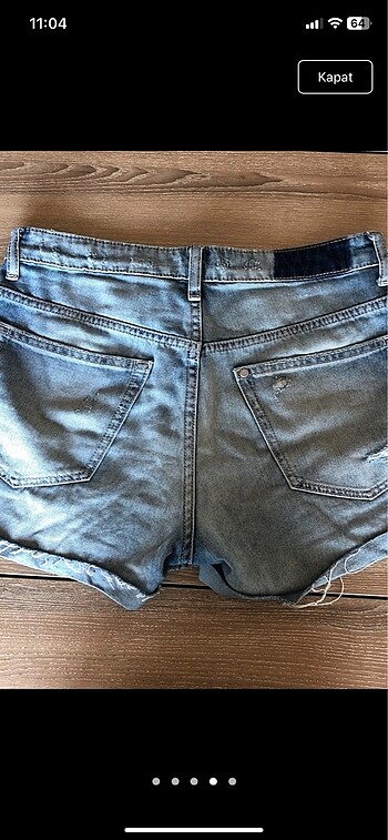 s Beden mavi Renk H&M jean şort