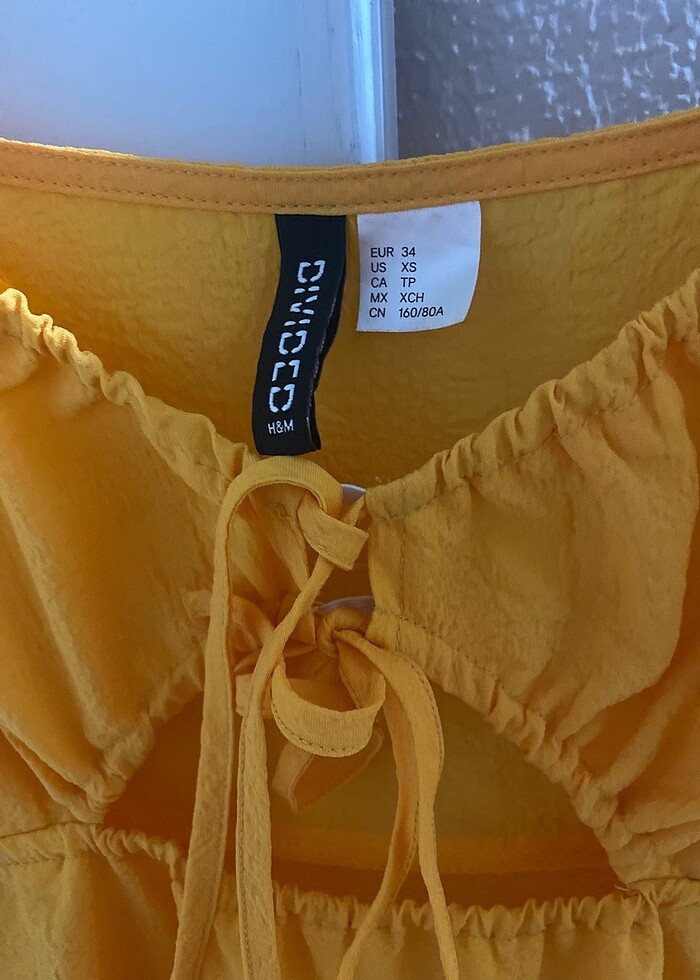 Turuncu elbise - Görsel 2