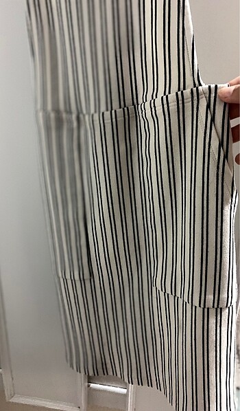 Çizgili salopet - Görsel 2