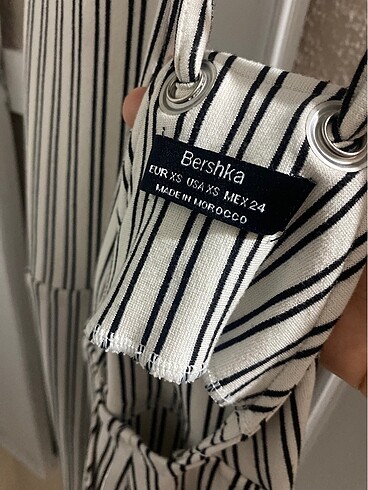 Çizgili salopet - Görsel 4