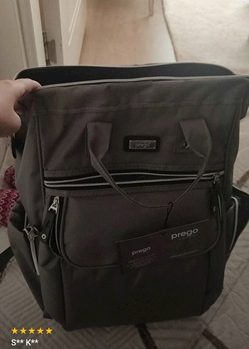  Beden gri Renk Anne bebek çantası prego