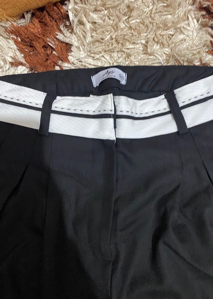 kemer detaylı palazzo - Görsel 3