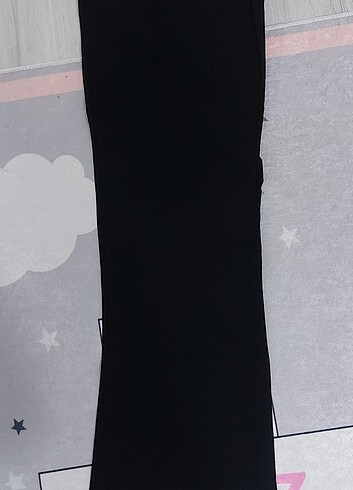 xl Beden Siyah kumaş pantolon 
