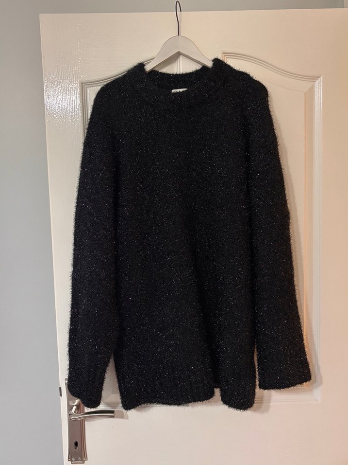 Simli kazak elbise - Görsel 4