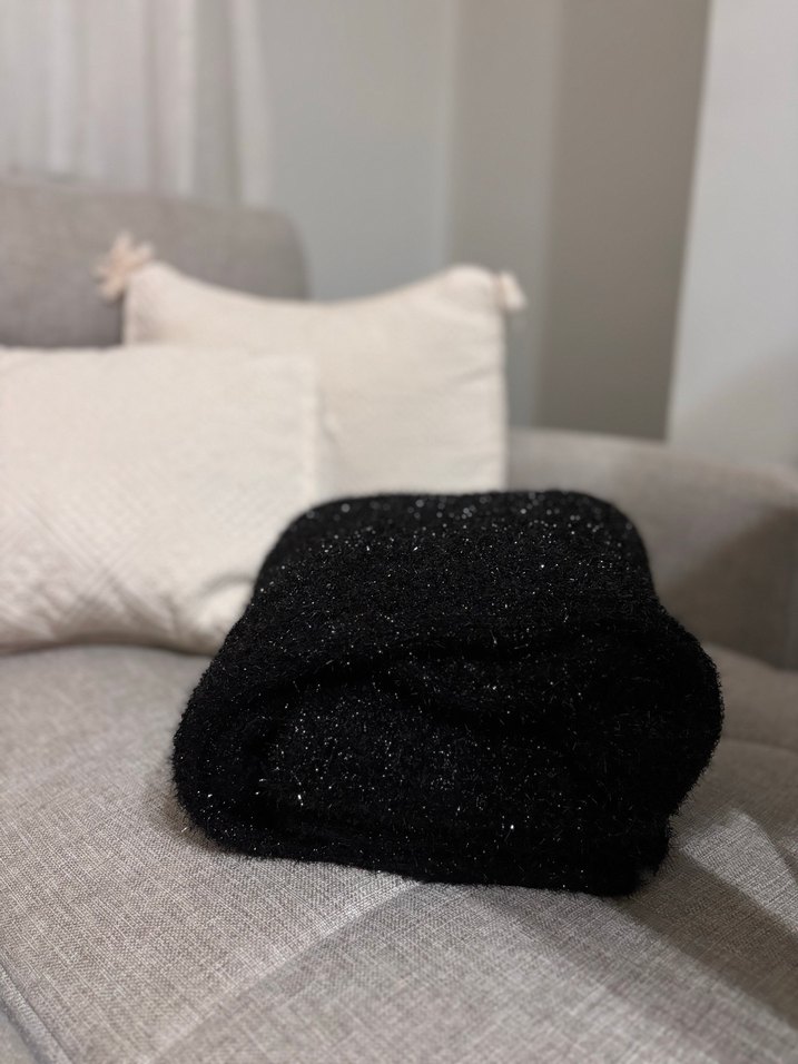 Simli kazak elbise - Görsel 5