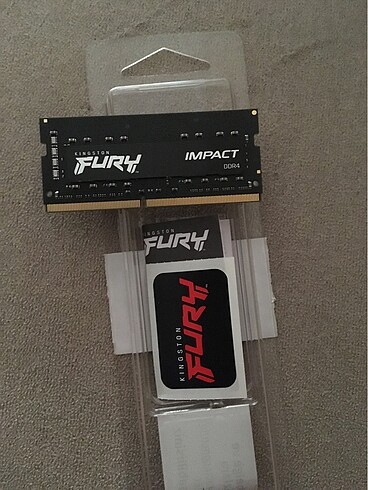 Beden Kingston fury 8gb ram laptop bilgisayar