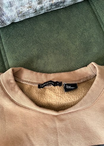 s Beden Kahverengi Pamuklu Sweatshirt