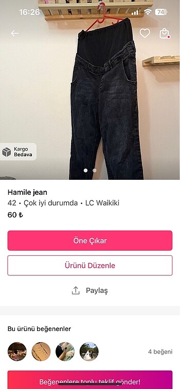 2 ürün