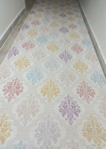Pastel Renkli Desenli Halı - Görsel 2