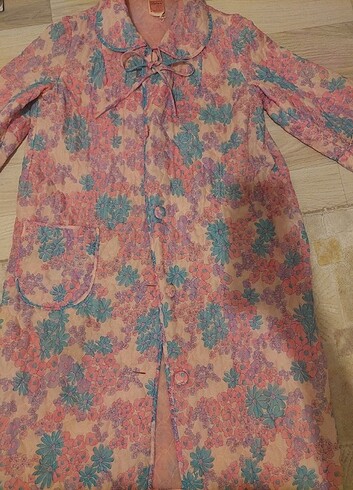 Vintage Antika 60-70's Alman Kadın Sabahlık