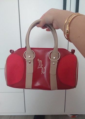 Beden kırmızı Renk Britney Spears Y2k Vintage Çanta