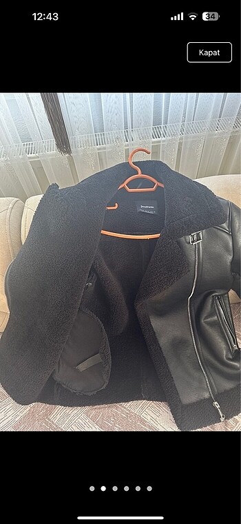 Stradivarius Stradivurs deri ceket