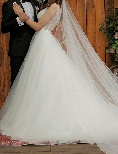 Filiz baydoğan tasarım gelinlik tarlatanda içindedir - Görsel 5