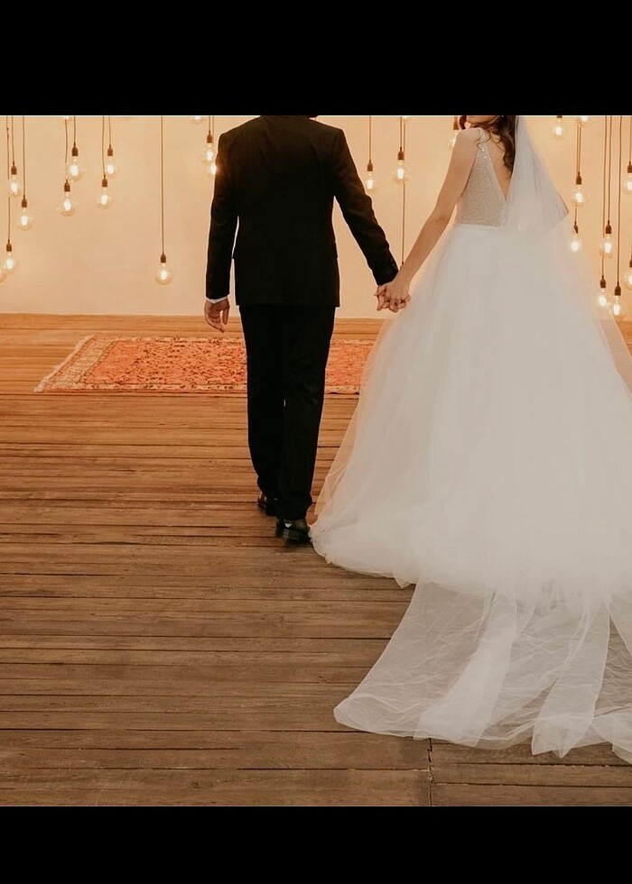 Filiz baydoğan tasarım gelinlik tarlatanda içindedir - Görsel 2