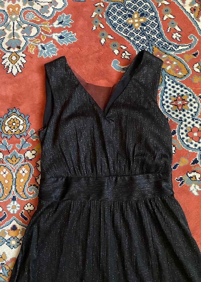 M,L uyumlu siyah abiye - Görsel 2