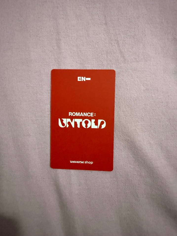 Enhypen photocard - Görsel 2