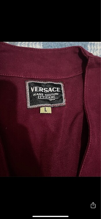 l Beden Versace Jean Bordo Yelek