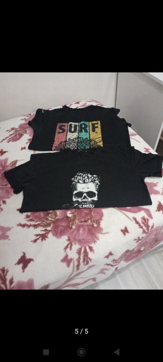 Erkek Çok Renkli Baskılı Tişört - Görsel 5