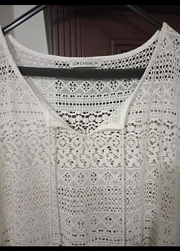 44 Beden LC waikiki krem rengi pareo