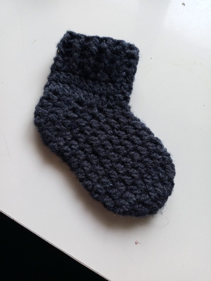 Nakışlı Örme  Bebek Botu - Görsel 2