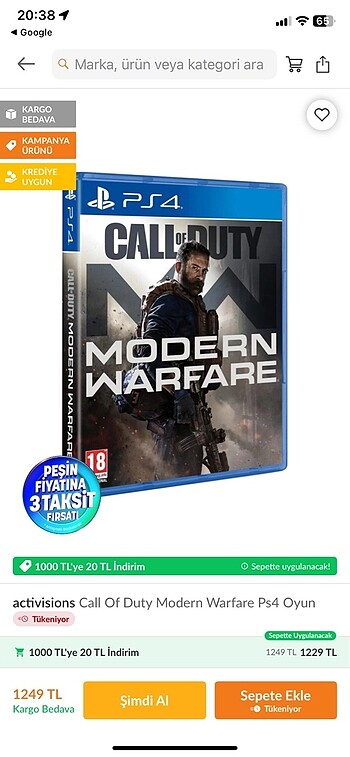 Call of duty modern warfare