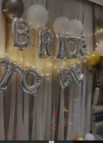 Bride to be balon