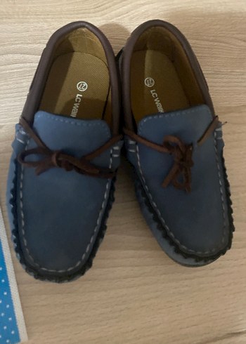 Erkek Çocuk Mavi Süet Tokalı Özel Ayakkabı - Görsel 5