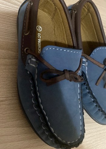 Erkek Çocuk Mavi Süet Tokalı Özel Ayakkabı - Görsel 3