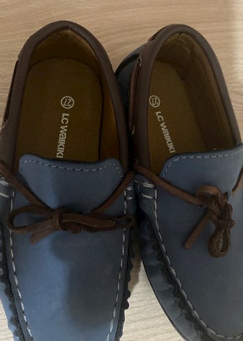 Erkek Çocuk Mavi Süet Tokalı Özel Ayakkabı - Görsel 2