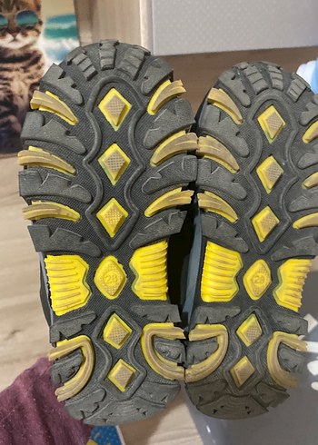 Sarı Siyah Erkek Çocuk Kaydırmaz Bot - Görsel 6