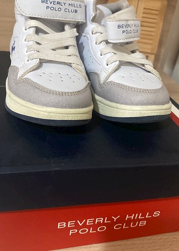 Beyaz Erkek Çocuk Spor Ayakkabı Velcro - Görsel 3