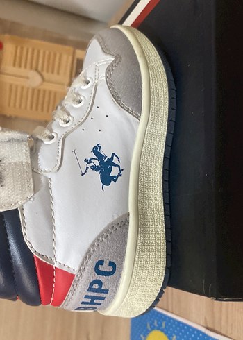 Beyaz Erkek Çocuk Spor Ayakkabı Velcro - Görsel 5