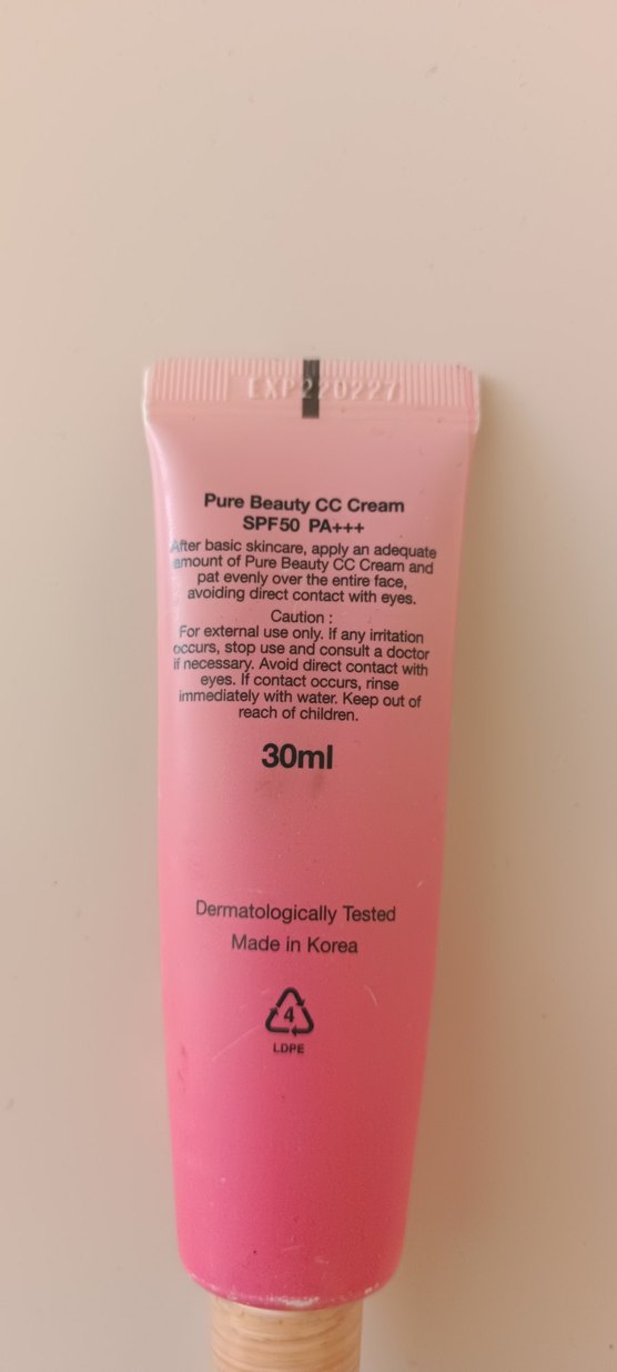 Pure Beauty CC Krem 01 Ivory Beige - Görsel 3