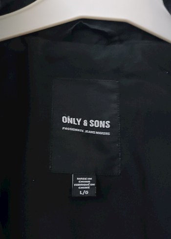 only siyah #Spor #Erkek #mont - Görsel 3