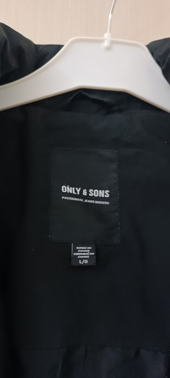 only siyah #Spor  #Erkek #mont - Görsel 3